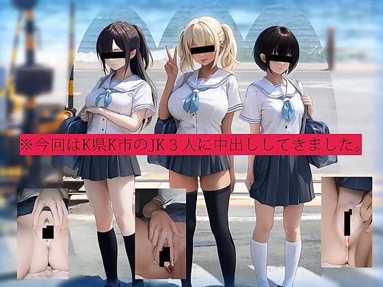 今回はK県K市のJK3人に中出ししてきました。｜学生援交 音声レビュー